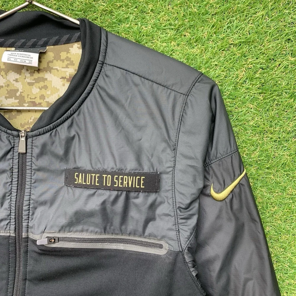 Nike Cleveland Browns Salute to Service Jacket Mens XS Extra Small Camo NFL